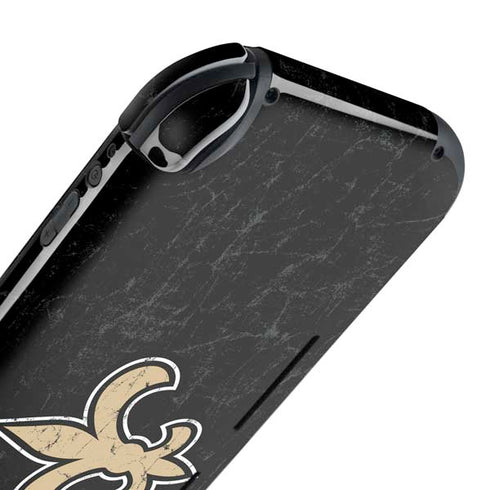 NFL New Orleans Saints Distressed Nintendo Switch Lite Skin